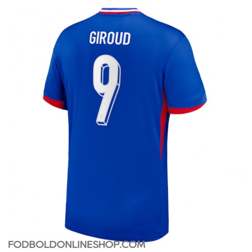 Frankrig Olivier Giroud #9 Hjemmebanetrøje EM 2024 Kortærmet